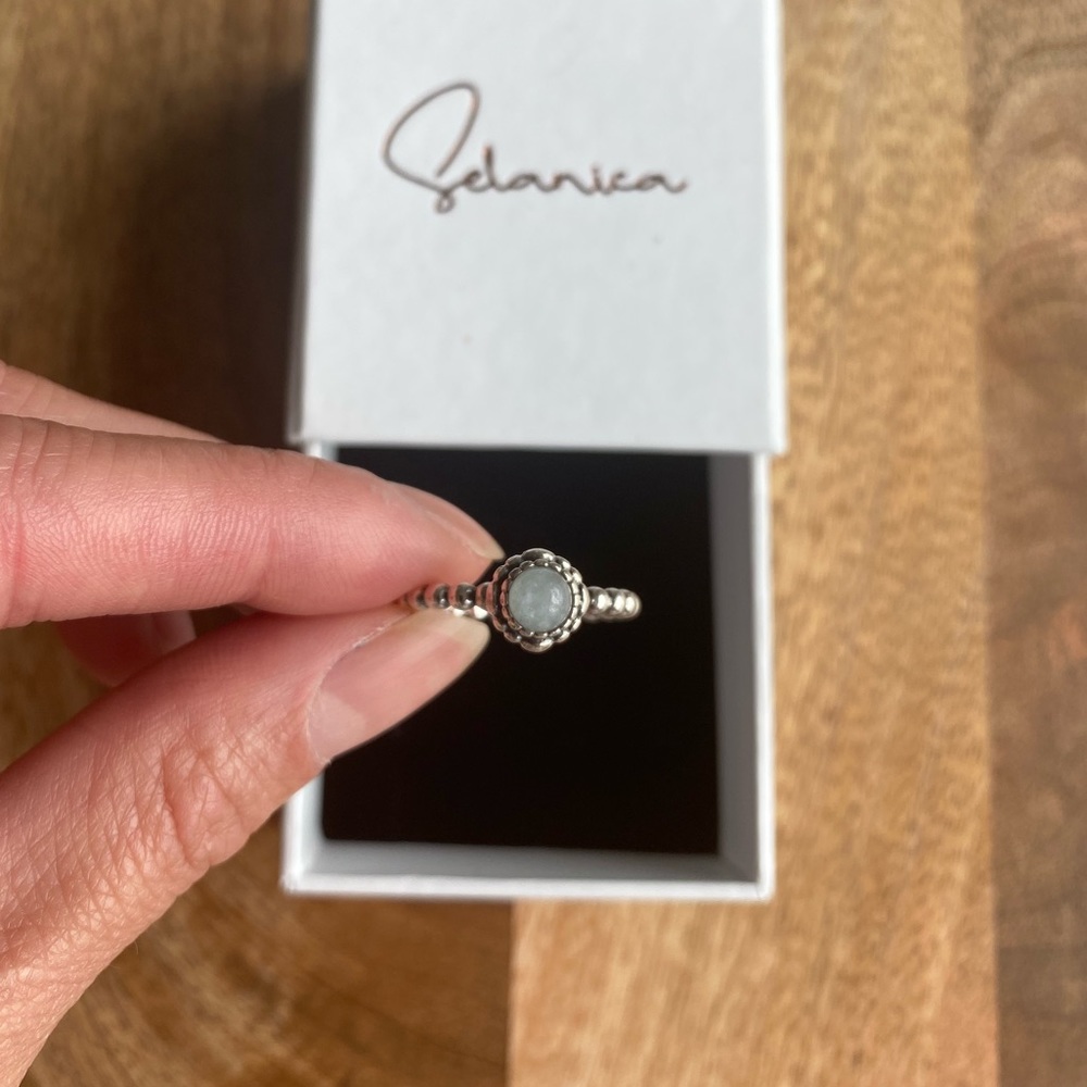 Pandora Brith Stone Ring Size 5